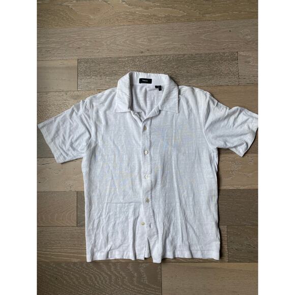 Mens Theory Polo in White Size Medium - Picture 1 of 3